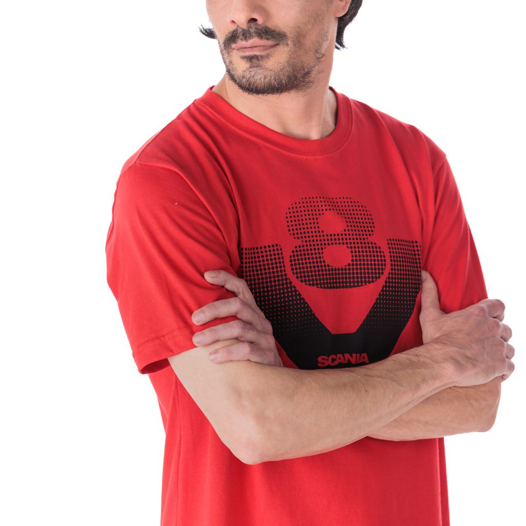 Remera V8 Roja